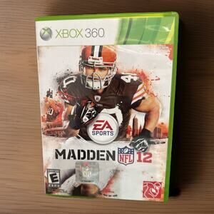 Madden NFL 12 (Microsoft Xbox 360, 2011) Preowned (see photos for details)